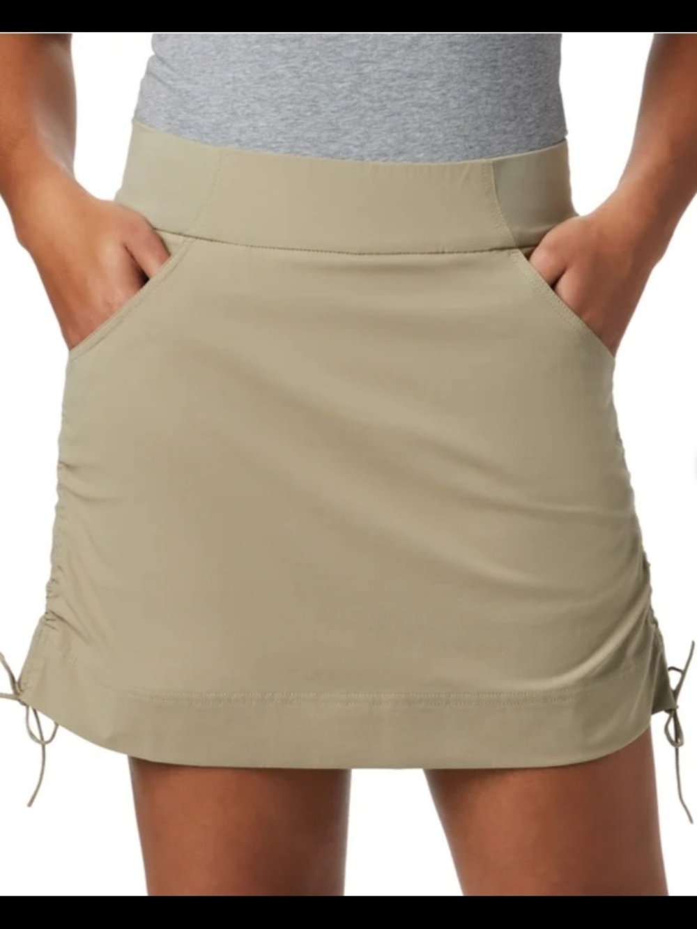 NWT Columbia Women's TUSK Mini Skort with Front Pockets (SIZE: XL)